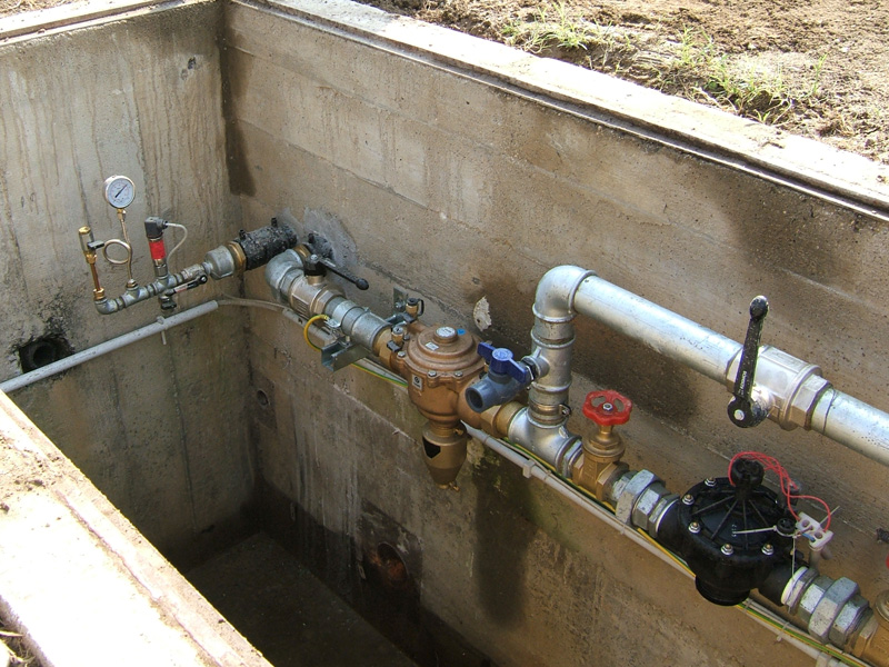 Irrigazione campo da calcio